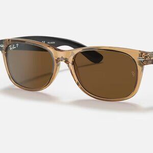Ray-Ban New Wayfarer Brown Sunglasses excellenet condition
